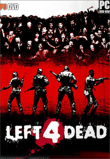 Left 4 Dead - Создание арта для коробки с Left 4 Dead: пропажа большого пальца